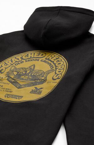 Kids Scratched Records Hoodie image number 4