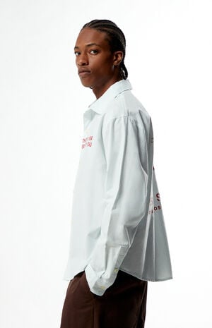 Vision Striped Woven Long Sleeve Shirt image number 4