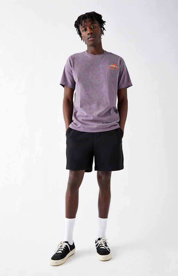 Black Fleece Belted Volleyball Shorts