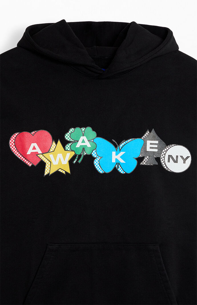 Awake NY Printed Charm Logo Hoodie