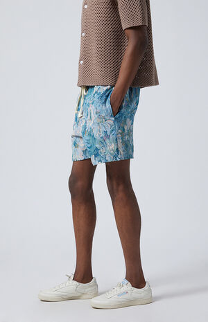 Floral Tapestry Shorts image number 4