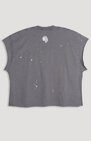 N.R.G. Grunge Cutoff Oversized T-Shirt image number 3