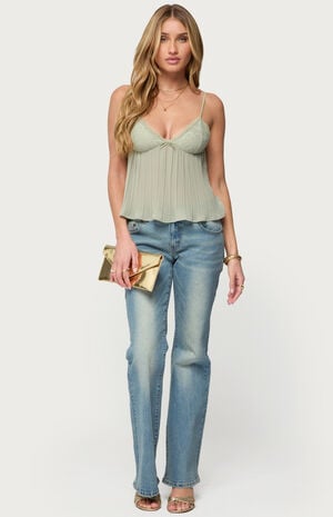 Rhian Lacey Pleated Babydoll Top image number 5