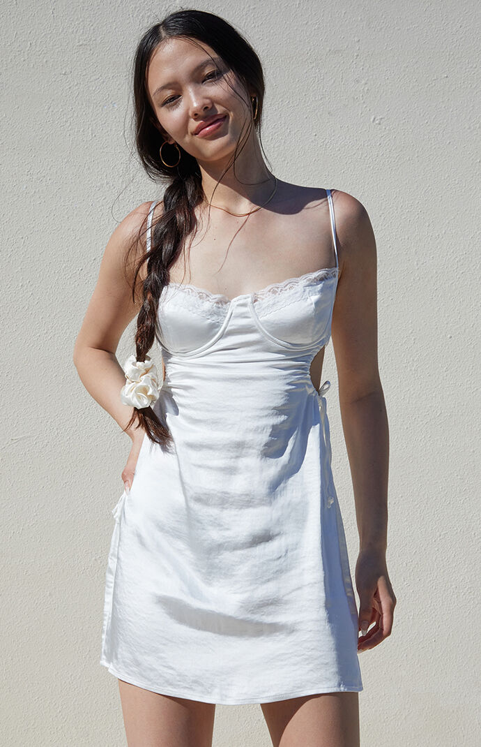 pacsun white dress