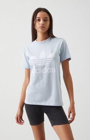 Rede affældige folder adidas Light Blue Trefoil T-Shirt | PacSun