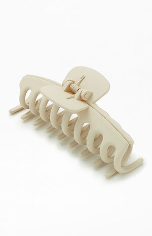 White Large Claw Clip image number 1