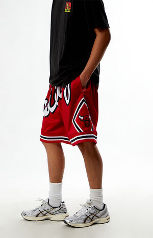 NBA Chicago Bulls Mesh Basketball Shorts image number 3