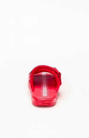 Red 222 Banda Mitel 1 Slide Sandals image number 3