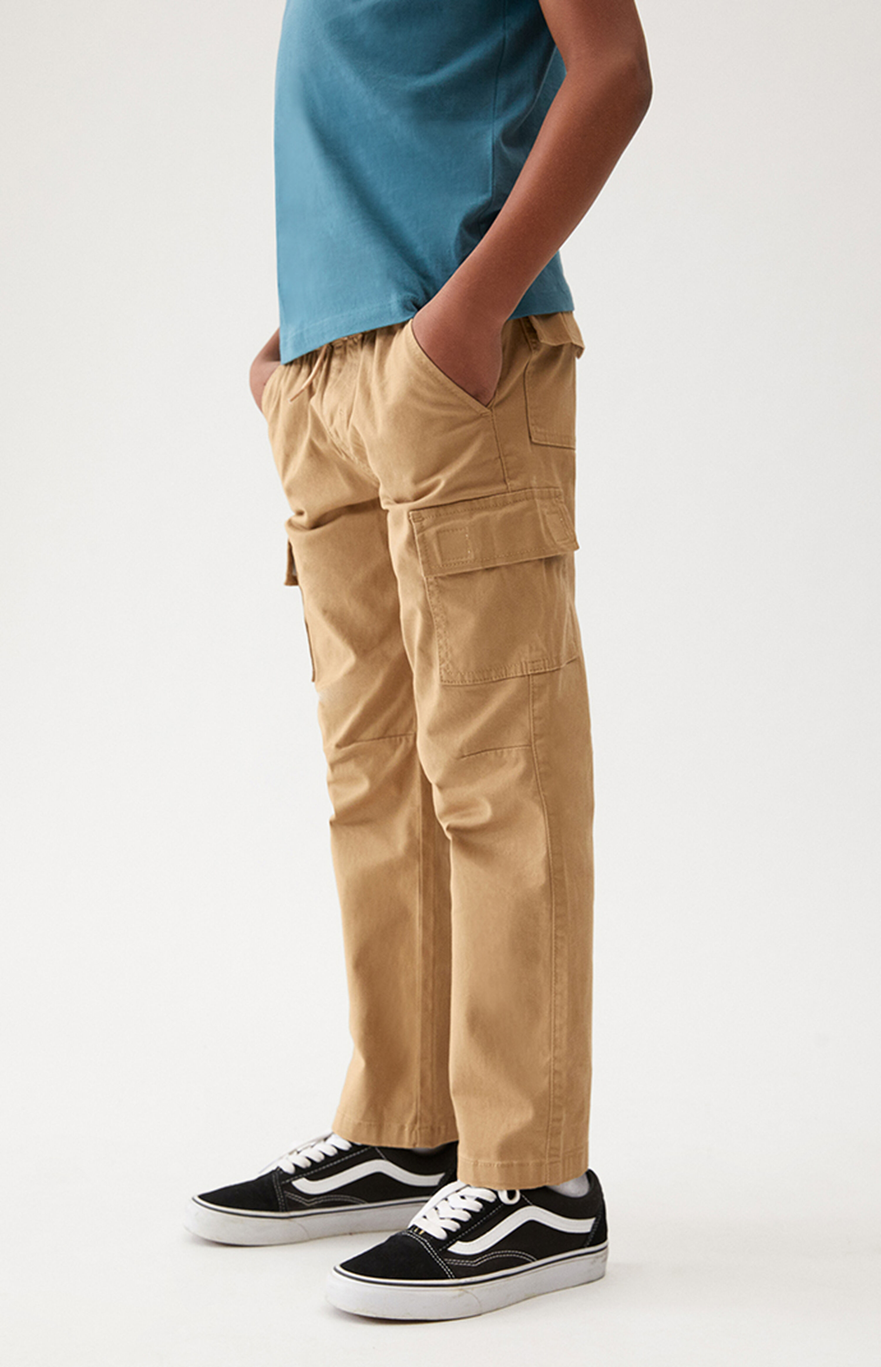 PacSun Kids Elastic Waist Cargo Pants PacSun