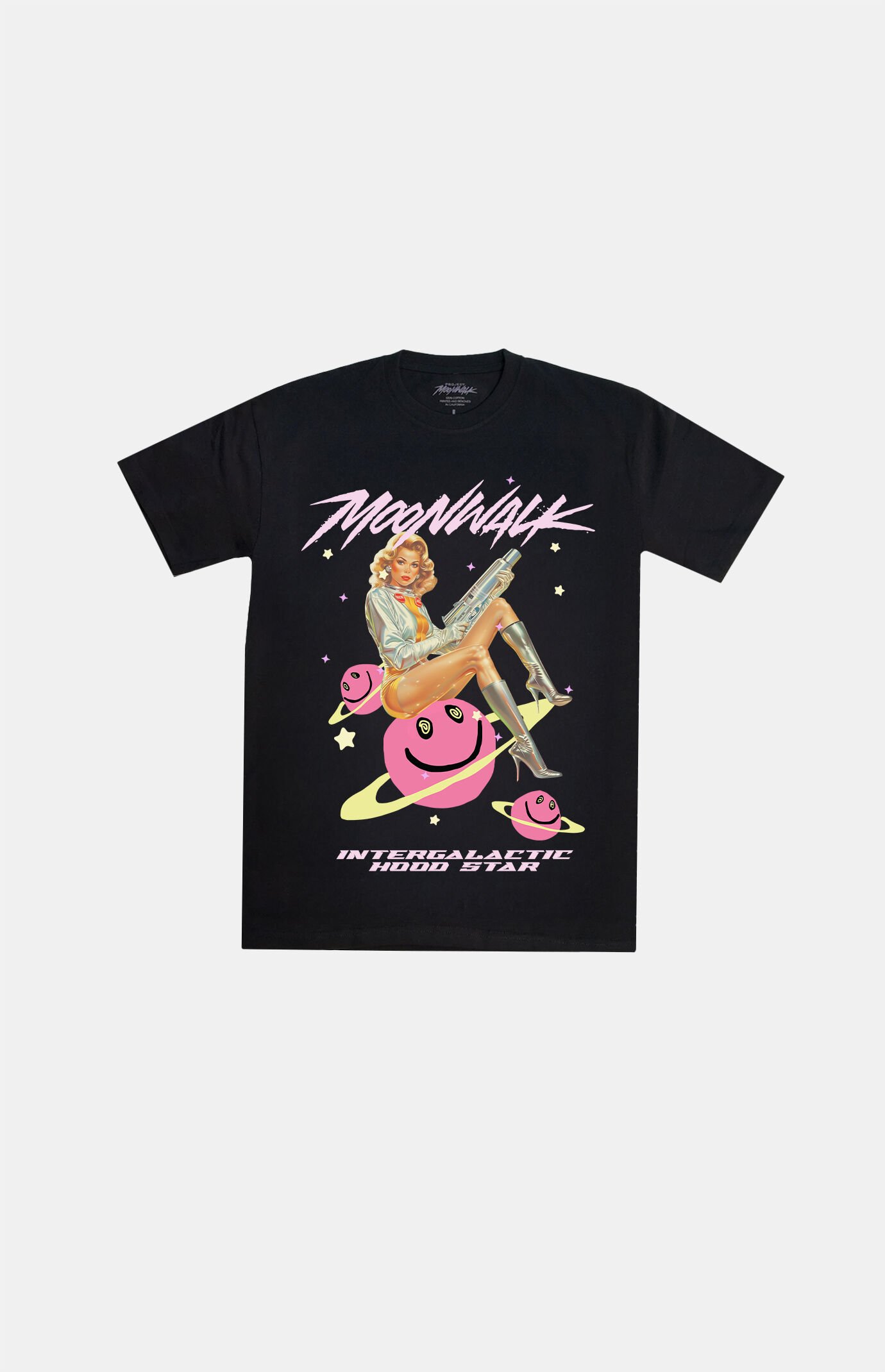 Project Moonwalk Hood Star Boxy T-Shirt | PacSun