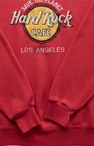 '90s Hard Rock Cafe LA Crew Neck Sweatshirt image number 4