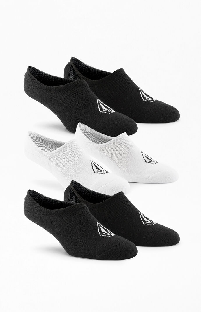 3-Pack No Show Socks