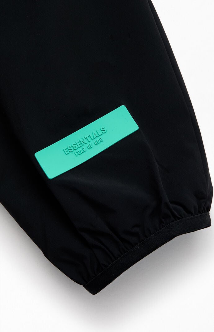 Fear of God ESSENTIALS Jet Black Long Coat