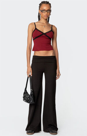 Llena Lace Trim Tank Top image number 2