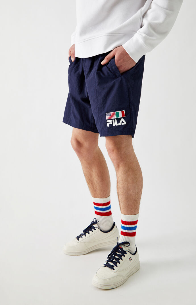 Flag Nylon Shorts