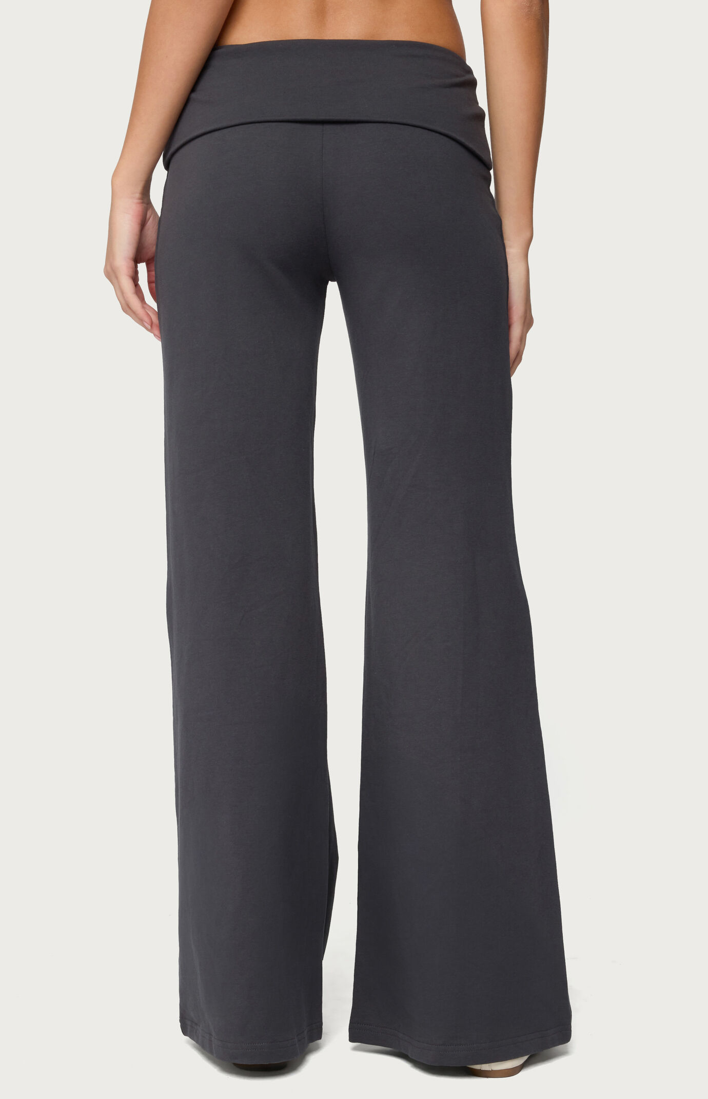 Edikted Wide Leg Fold Over Pants | Pacsun