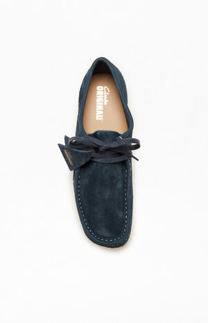 Navy Wallabee Shoes image number 5