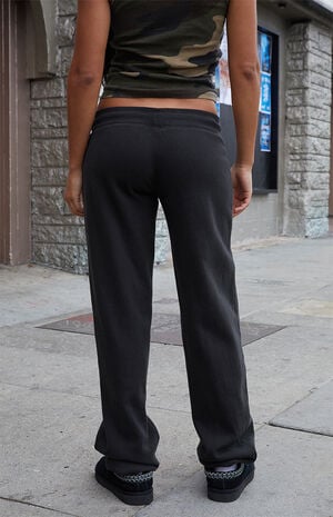 Black Hilary Yoga Sweatpants image number 4