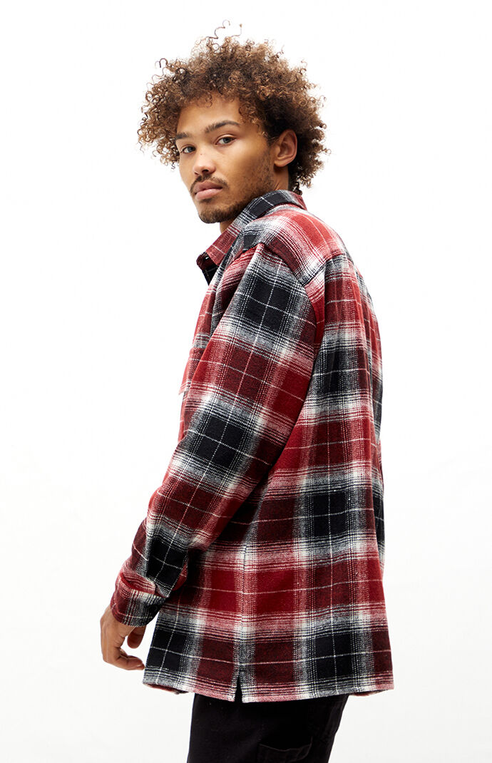 Pacsun flannel jacket discount
