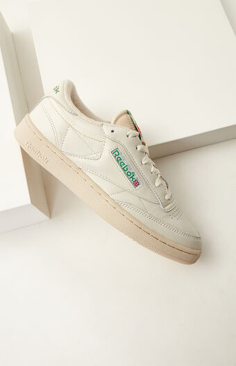 Reebok Off White Club C 85 Vintage Shoes Pacsun