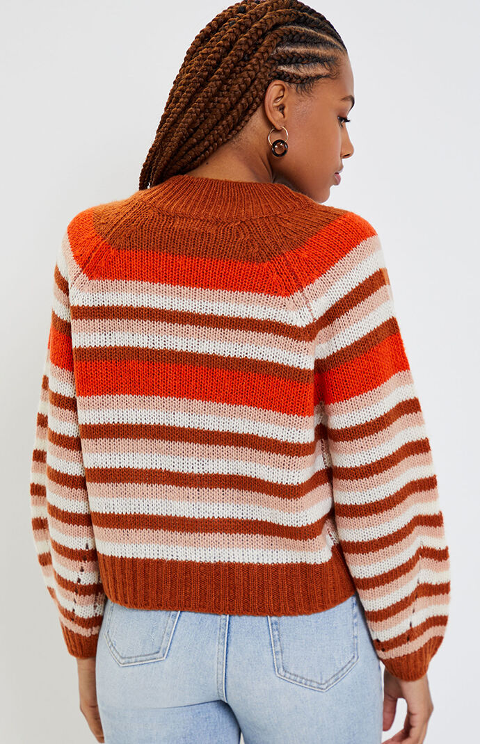 Raglan Sleeve Pullover Sweater