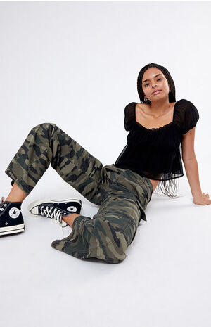 Short Sleeve Tie Front Bustier Top image number 4