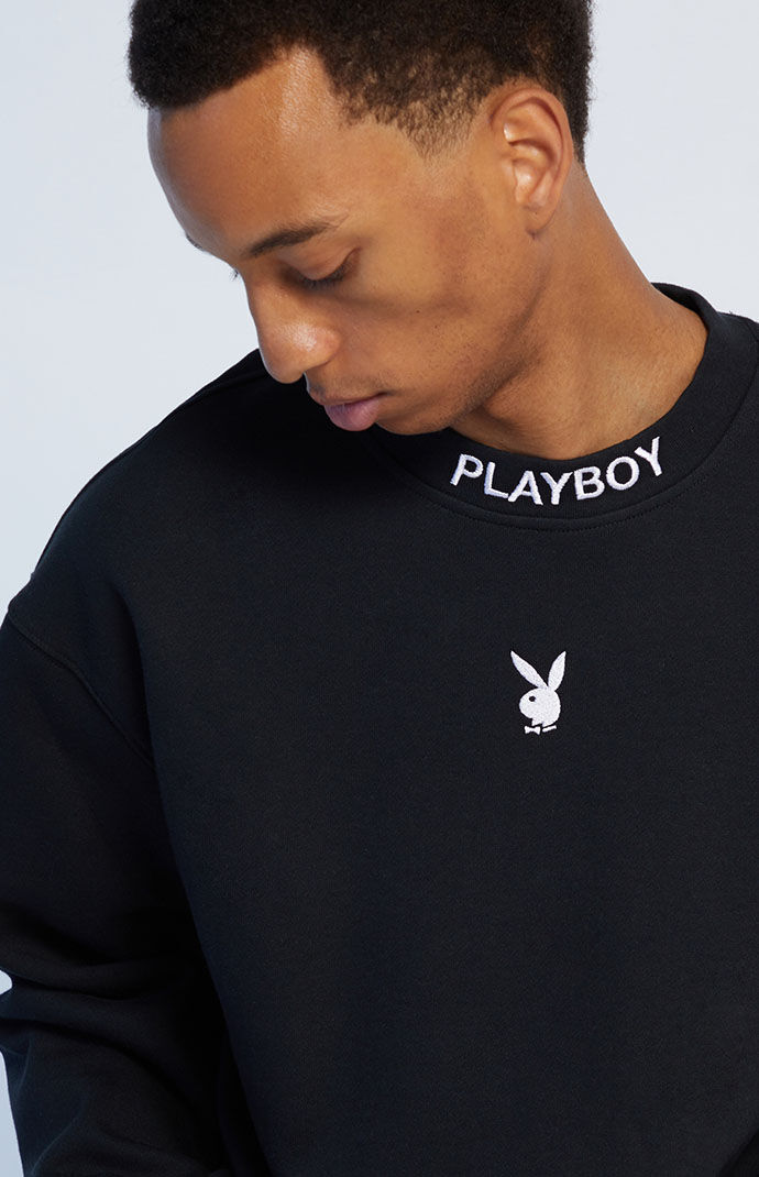 Playboy By PacSun Polished Crew Neck Sweatshirt PacSun