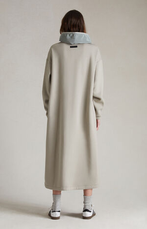 Women's Seal Nylon Fleece Hooded Dress image number 3