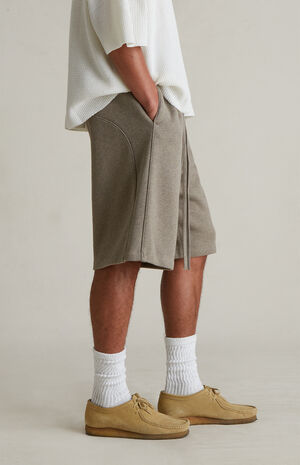 Homestead Heather Basketball Fleece Sweat Shorts image number 4