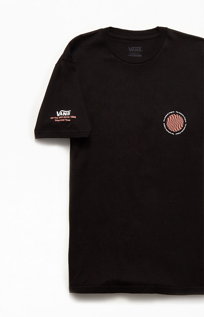 Warped Circle Checkered T-Shirt