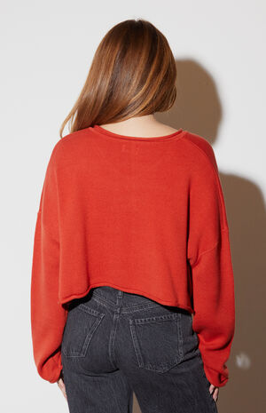 Effie Boxy Cropped Sweater image number 4