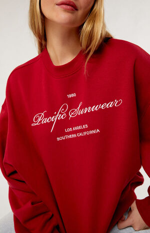 1980 Pacific Sunwear Crew Neck Sweatshirt image number 2