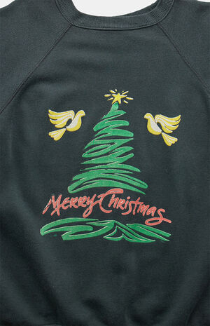 '80s Merry Christmas Crew Neck Sweatshirt image number 4