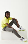 Washed Black Fleece Sweatpants Washed Black Fleece Sweatpants image number null