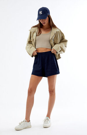 Pull-On Linen Shorts image number 3