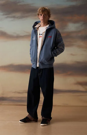 x Pacsun Corsa Zip Up Hoodie image number 1