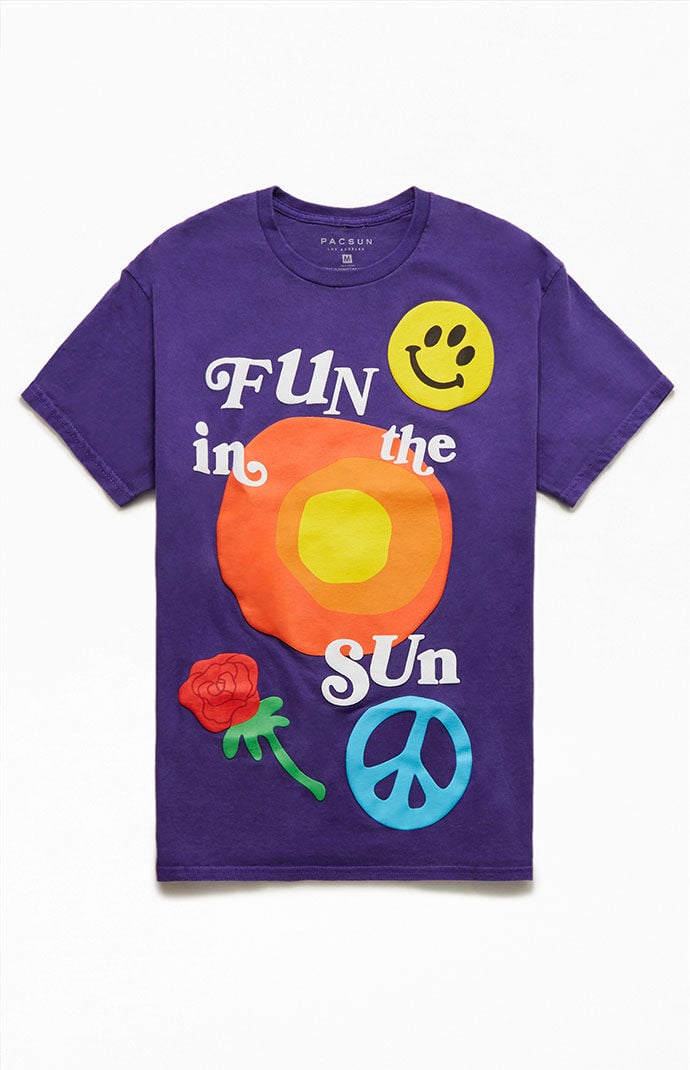 TシャツKOYA65/200 「sun and fun」 F.O.KIDS 子供服 BREEZE WEB限定 ジュニア 転写プリント Tシャツ