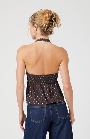 Polka Dot Zara Halter Top image number 5
