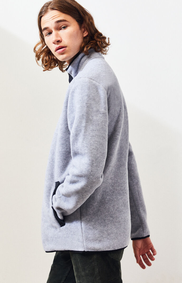 Heather Grey Hearth Polar Fleece Pullover