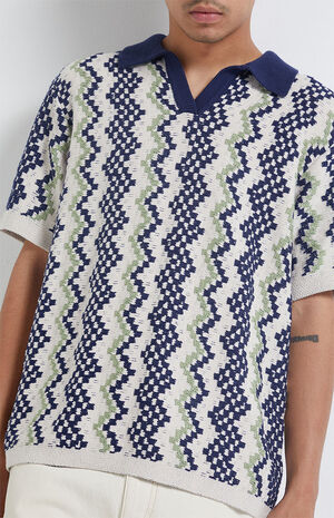 Crochet Polo T-Shirt image number 2