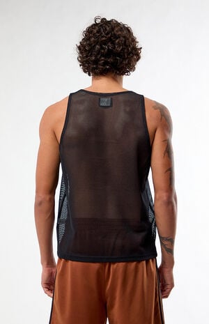 Canal St. Mesh Basketball Jersey Tank Top image number 4