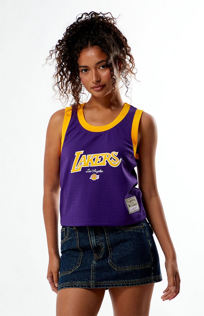Men's Black Los Angeles Lakers Tank Top