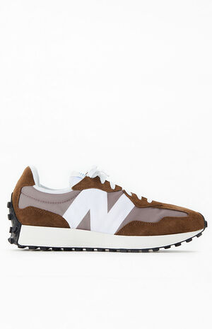 Brown 327 Shoes image number 1