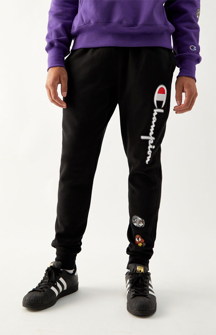 Champion super mario joggers new arrivals