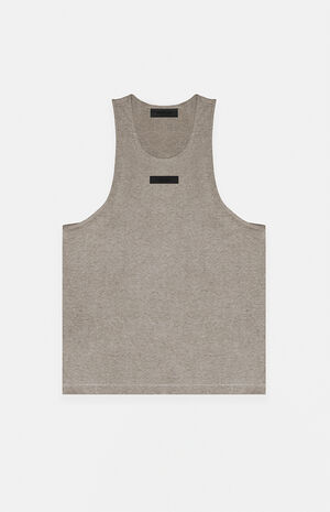 Women's Heather Grey Tank Top image number 1