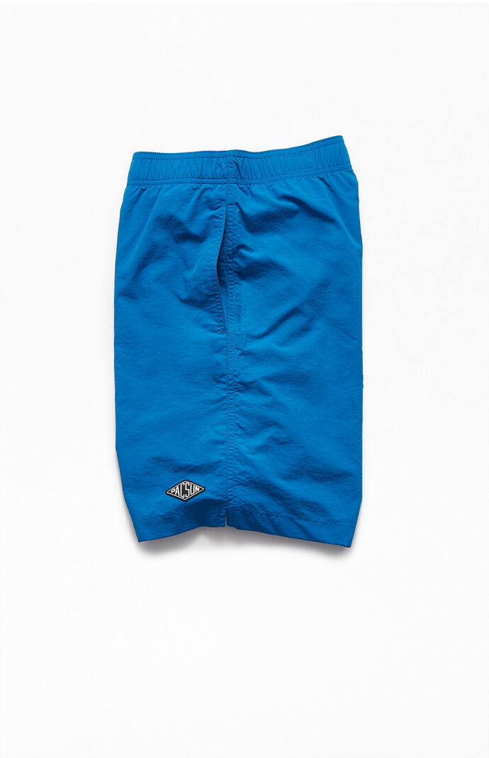 Buckle Blue 19" Swim Trunks