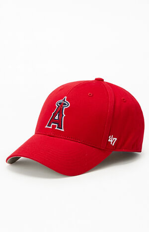 Kids Los Angeles Angels Velcro Hat image number 4