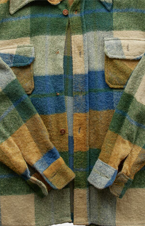 '80s Green Shacket Jacket image number 2