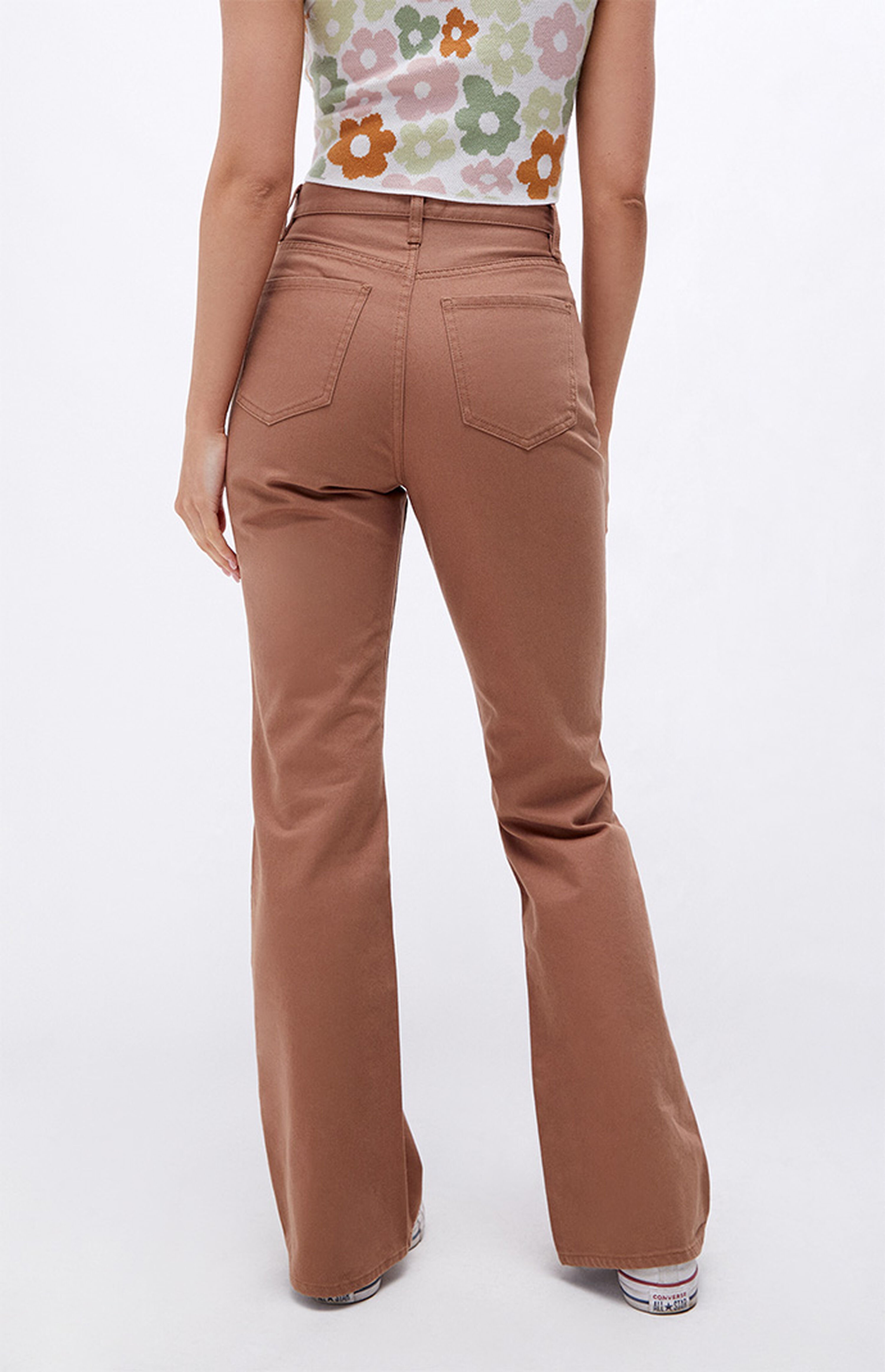 brown boot cut