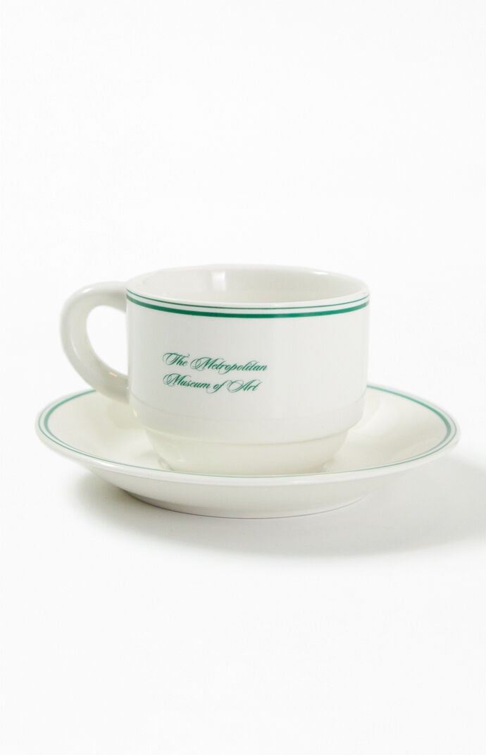 The Met Cafe Espresso Cup & Saucer Set